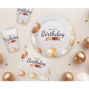 Ubrousky papírové HB s balónky světlé 33x33 cm 20 ks