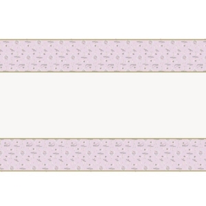 Ubrus plastový Baletka 1.narozeniny 137 x 213 cm