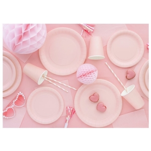 Ubrus světle růžový 137x183 cm