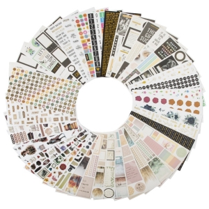 Velká sada samolepek 20 archů