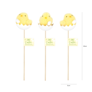 Zápich kuřátko ve skořápce 1 ks