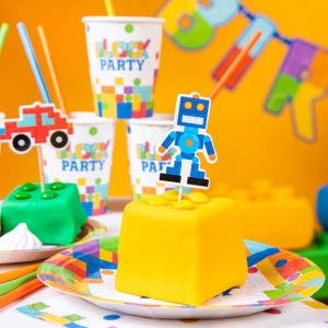 Zápichy na dort a cupcakes Block 5 ks