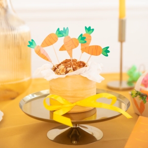 Zápichy na dort Velikonoce - Mrkev 6 ks