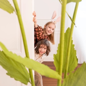 Čelenka králičí uši s mašlí