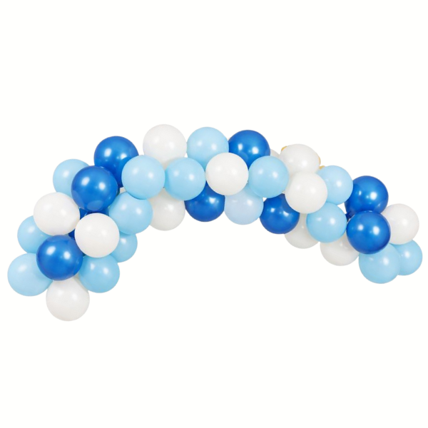 Balónková girlanda modrá 40ks