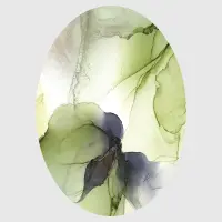 Samolepc vliesov fototapeta na zed' Abstraktn zele | 140 x 140 cm | CR 3341 - 010