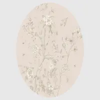Samolepc vliesov fototapeta na zed' Jemn kvtiny | 70 x 70 cm | CR 3257 - 017