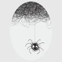 Samolepc vliesov fototapeta na zed' Roztomil pavouek | 140 x 140 cm | CR 3325