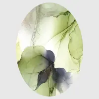Samolepc vliesov fototapeta na zed' Abstraktn zele | 70 x 70 cm | CR 3249 - 010