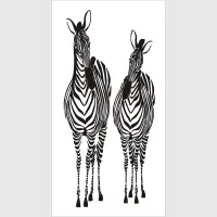 Samolepka na ze Zebry | 65 x 85 cm | FL 1012