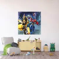 Dtsk vliesov fototapeta na zed' Transformers Vzhru do Boje | 155 x 110 cm | FTDNM 7911 - 700