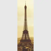 Vliesov fototapeta na zed' Nostalgick Eiffelova v | 202 x 90 cm | FTNV 2815