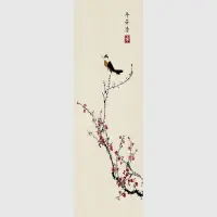 Vliesov fototapeta na zed' V japonskm stylu | 202 x 90 cm | FTNV 2950