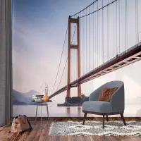 Vliesov fototapeta na zed' Vhled na Golden Gate | 375 x 270 cm | FTNXXL 3007