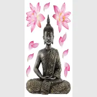 Samolepka na ze Buddha | 42.5 x 65 cm | SM 3447