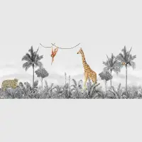 Dtsk samolepc bordura na ze Jungle | 5 m x 9.7 cm | WBD 8129-008
