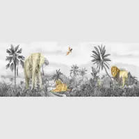 Dtsk samolepc bordura na ze Jungle | 5 m x 9.7 cm | WBD 8133-003