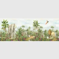 Dtsk samolepc bordura na ze Jungle | 5 m x 9.7 cm | WBD 8135-004