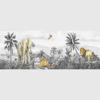 Dtsk samolepc bordura na ze Jungle | 5 m x 13.8 cm | WBD 8179-003