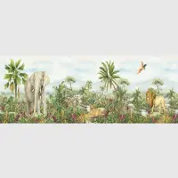 Dtsk samolepc bordura na ze Jungle | 5 m x 13.8 cm | WBD 8181-004