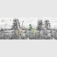 Dtsk samolepc bordura na ze Dino | 5 m x 13.8 cm | WBD 8183-001