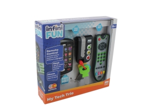 Trio set Tech Too - klíče, ovladač a telefon