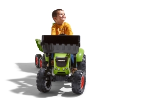 Traktor Claas Axos lapac - s pedn i zadn lc + valnk