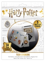 Samolepky Harry Potter, sada 34 ks