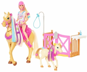 Barbie rozkon konk s doplky