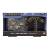 Hrnek Minecraft Pickkaxe zlat