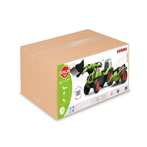 Traktor lapac Claas Arion 430 s valnkem a pedn lc ze