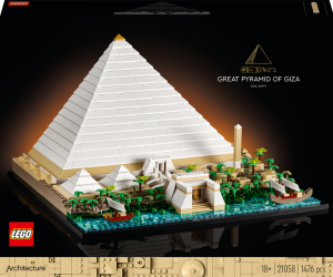 LEGO Architecture 21058 Velk pyramida v Gze