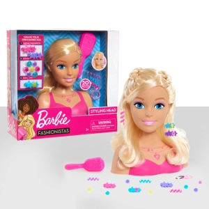 Barbie esac hlava - blonat