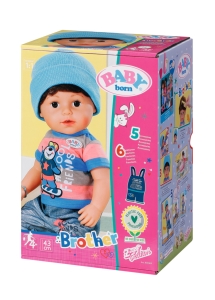 Star bratek BABY born, 43 cm