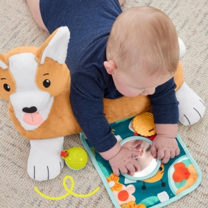 Fisher Price polštářek pod bříško pejsek