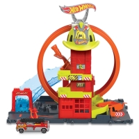 Hot Wheels city super hasisk stanice se smykou