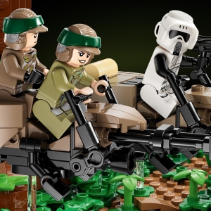 LEGO Star Wars 75353 Honika spdr na planet Endor  diorama