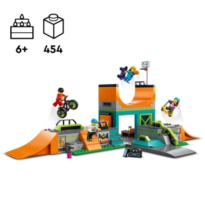 LEGO City 60364 Poulin skatepark