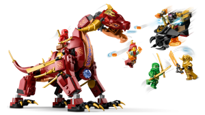 LEGO NINJAGO 71793 Heatwave a jeho transforman lvov dr