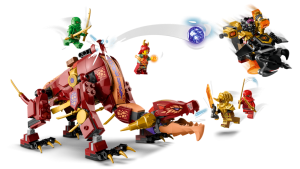 LEGO NINJAGO 71793 Heatwave a jeho transforman lvov dr