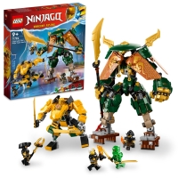 LEGO NINJAGO 71794 Lloyd, Arin a jejich tm ninda robot