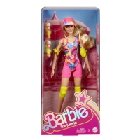 Barbie ve filmovm obleku na kolekovch bruslch