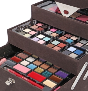 Kosmetick rozkldac kufk Beauty Case Velvety