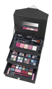 Kosmetick rozkldac kufk Beauty Case Velvety