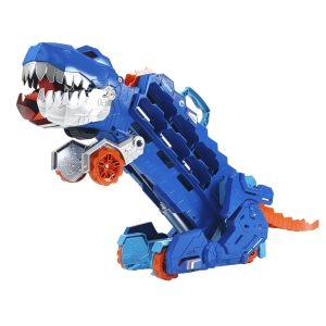 Hot Wheels city T-rex taha se svtly a zvuky