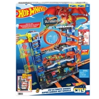 Hot Wheels city gar s drakem