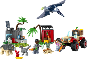 LEGO Jurassic World 76963 Zchransk stedisko pro dinosau mlata