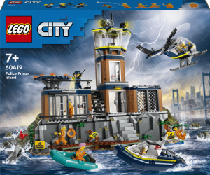 LEGO City 60419 Policie a vzen na ostrov