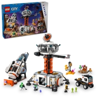 LEGO City 60434 Vesmrn zkladna a startovac rampa pro raketu