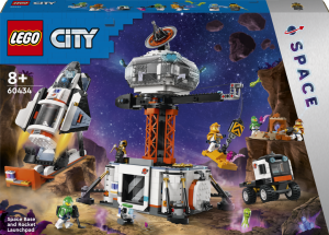 LEGO City 60434 Vesmrn zkladna a startovac rampa pro raketu